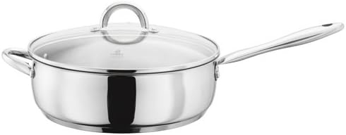 Judge 24cm Saute Pan, Stainless Steel, Silver, 20 x 30 x 25 cm
