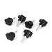 New Lon0167 M6x20mm Male Featured Threaded Screw on reliable efficacy Plastic Star Head Clamping Knob Grip 6pcs(id:eee 51 72 3fc)