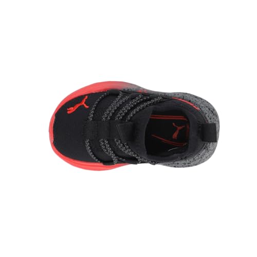 PUMA Toddler Boys One4all Splatter Fade Slip On Sneakers Shoes Casual - Black, Red4