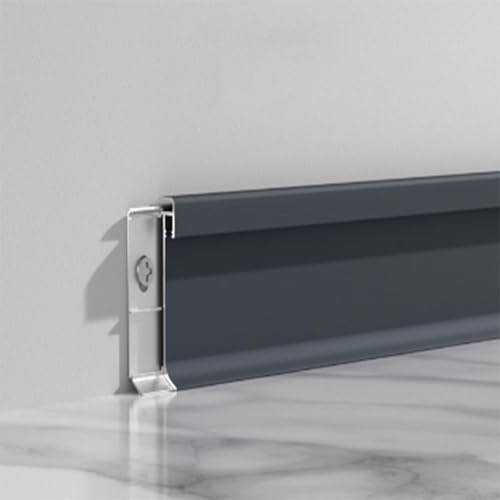 Rodapié LED de aluminio para iluminación del hogar y pasillos modernos 2