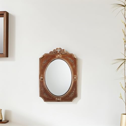 Miroir décoratif facile à installer et léger Alipis résine résistant