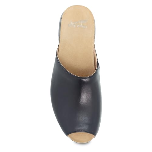 Dansko Ravyn Peep Toe Sandal for Women - Colorful and Stylish Shoe with Recycled Textile Linings and Leather Uppers - All-Day Legendary Comfort2