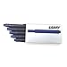 Lamy Cartridges Refill - Blue/Black -5-pack (T10BB)