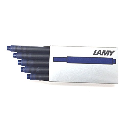 Lamy Cartouches bleu noir Pack de 5 t10bb pour stylo plume