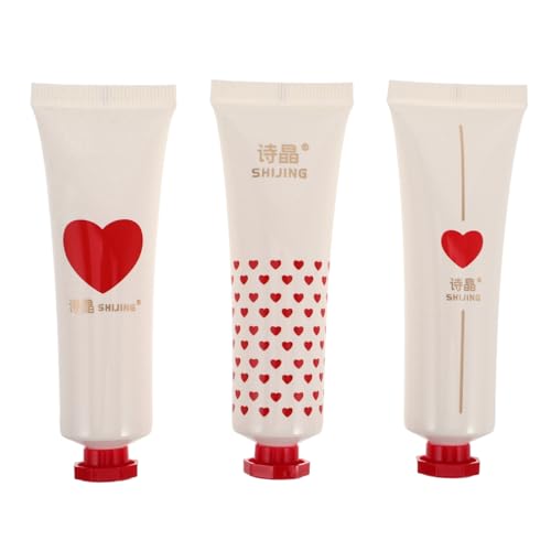 NOLITOY 3 Piezas Crema De Manos Loción a Granel Tamaño De Viaje Loción De Manos Para Mujeres Cremas De Manos Para Mujeres Crema Para Manos Lociones De Tamaño De Viaje Loción De Viaje Pegar