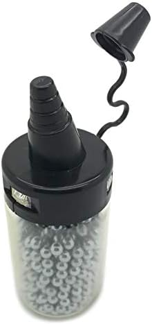 HUNTSMAN Huntex 4.5mm (.177) Air Gun Steel BB's High Accuracy Refill Bottle Sturdy Cap (500 Rounds - Bottle - 0.36g)