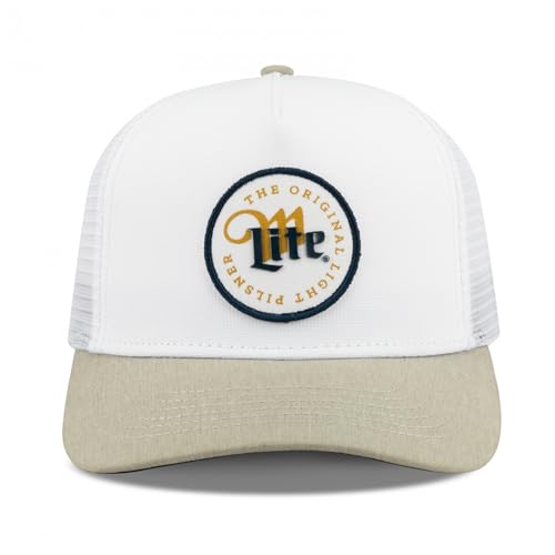 Gorra ajustable blanca Miller Lite Original miniatura 3