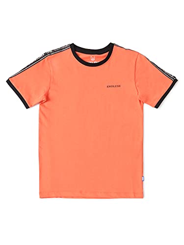 Image of JACK & JONES Boy's Printed Regular Fit T-Shirt