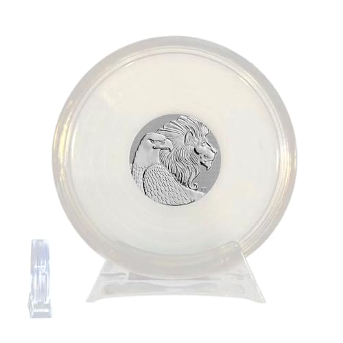 Cas de collecte de pièces - Porte-monnaie en acrylique pour la bibliothèque d'armoire de bureau | Organisateur de stockage transparent avec boîte d'affichage robuste, exposition de protection pour les