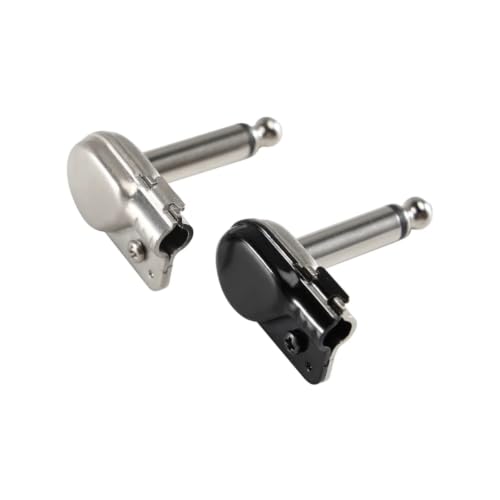 Conectores jack 6.35mm 1/4 TS rectangulares monocanal X301W con terminales macho 2P 6