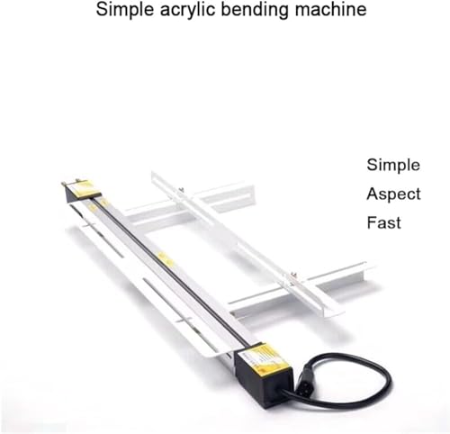 Dobladora de acrílico para doblar placas de plástico en caliente, versión de soporte de alta eficiencia (tamaño: 1250 mm)
