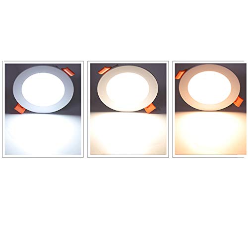 Plafonnier intégré rond QHQQXN lumière blanche pour bureau à domicile