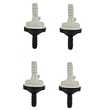 Wai Danie 4 pcs Car Vacuum Air Pump Check Valve 058 905 291 K for VW EOS Golf Jetta Passat Touran A4 A6 A3 S8 TT 1.8T Air Intake Control