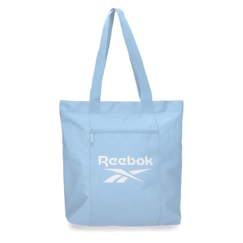 Reebok Ashland Borsa Shopping Blu 39x39x12 cm Poliestere by Joumma Bags, blu, Taglia unica, Borsa Shopping