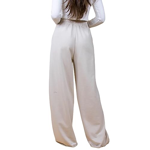 Pantalon de jogging Y2K pour femme jambe droite et pyjama ample
