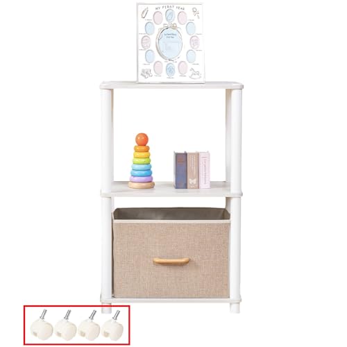 OKUNAI �I�[�v�����b�N 3�i ��47cm ���[ �I �X���� (�L���X�^�[����, �A�b�V���z���C�g×���iOP3 BW�j)