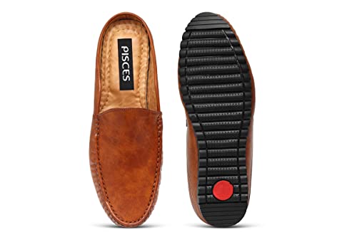 Image of PISCES Men's Back Open Loafers (6UK to 12UK)