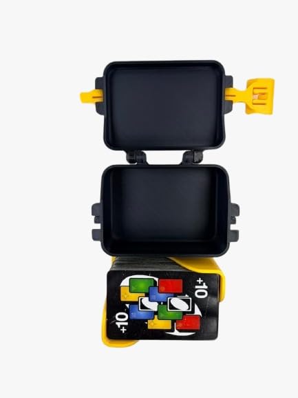 Image of UNO No Mercy Game Cards Case, Card Storage Box with Colorful Design