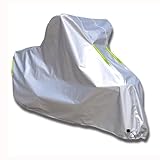 EOEIIQXZJXG Winter Motorradabdeckung, für Ducati Monster 1200 S (2014-2016) Anti UV Staubregen Reißfest Diebstahlsicherung Outdoor Motorradplane,B