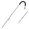 Weed Torch, Propane Burner, 24,000 BTU Weed Burner Torch for Propane Tank with Igniter, 32" Long Arm Blow Torch for Weeds, Portable Flame Thrower for Weeds, Fire Starter, Ice Melt