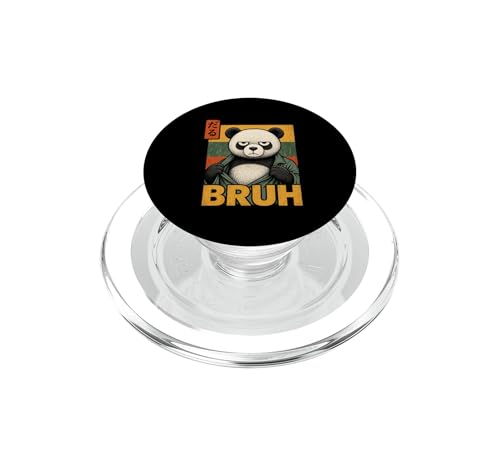 Bruh Panda PopGrip para MagSafe un toque de humor japonés en tu smartphone