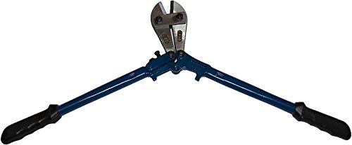 Tools House 24 Bolt Cutter, 600mm Long - Heavy Duty Cutter, Croppers, Chain- Anti - Rubber Handles, Drop Forged Head - TH0254