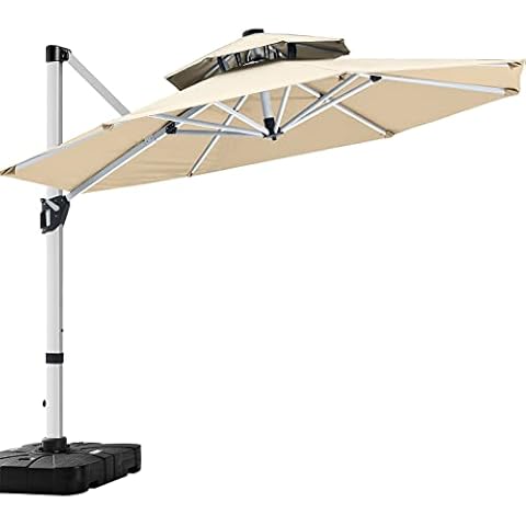 ABCCANOPY 3 M Double Top Patio Umbrella Cover