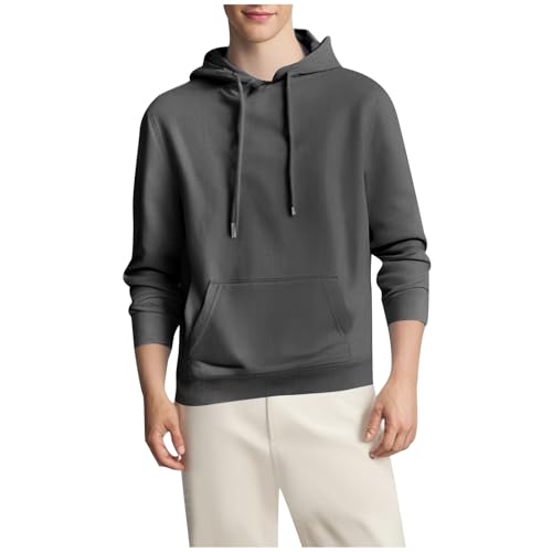 Hoodies for Men Oversized Sweatshirt Long Sleeve Drawstring Pullover Sweaters Casual Hooded Hoodies with Pockets2