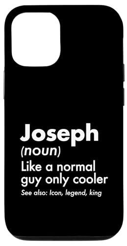 Joseph Like A Normal Guy Only Cooler Legend King �t�@�[�X�g�l�[�� �X�}�z�P�[�X iPhone 12/12 Pro �p
