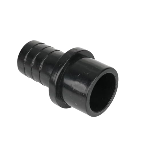 Conector de manguera de PVC negro 32mm a accesorios de tubería con púas 20mm 4