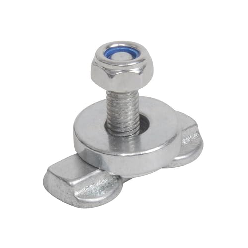 Cuerda de Amarre con Gancho M8/M6, con arandela y Tornillos de Montaje, Punto de Anclaje for Cuerdas de Barco y Coche, Cadena de Correa(4PCSM6)