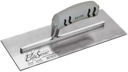 Kraft Tool PLE468PF 12"x5" Elite Series Five Star Carbon Steel Plaster Trowel w/ProForm Handle