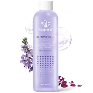 Modelones Nail Polish Remover, Acetone Gel Polish Remover with Jojoba Oil Fast Gentle Professional Removal for Nail Glue Acrylic Dip Powder Press On Nails Home Salon Gift for Women 8 Fl Oz, Lavender