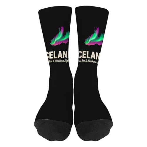 I IcelandMens No Show Socks travel Ankle Men Sock Athletic Socks Fashionable No Show Athletic Socks for Mens