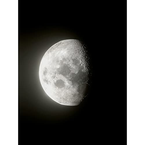 Artery8 Lunar Phases Waning Gibbous Moon Space Astronomy Large Wall Art Poster Print Thick Paper 18X24 Inch