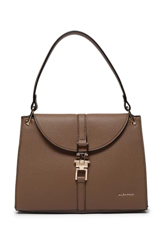 Image of Allen Solly Women's Medium Shoulder & Crossbody Bag | Vegan Leather | Textured Finish | Lightweight & Durable | Everyday Use