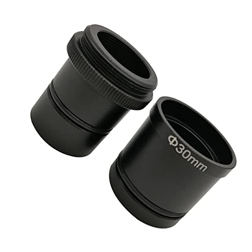 顕微鏡キット 顕微鏡 USB カメラ C マウント アダプター-C - 23.2mm 30mm 30.5 mm 直径顕微鏡用アダプター 電子接眼レンズ CCD USB カメラと接続 顕微鏡レンズアダプター (Size : C to 30 mm)
