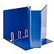 ESSELTE Display-Ordner aus PP (2 Taschen) mit Ringen 4-65 - Q - f.to maxi - blau - 394758500
