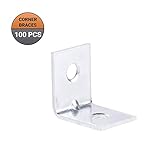 winkel 20x20 edelstahl 20 x 20 mm. (Packung mit 100 Stück) 20 x 20 mm verzinkte Winkel, 90 Grad