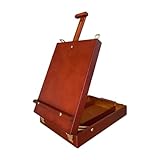 【Dimensions compactes avec un grand espace】: Mesurant 27 cm x 36 cm x 8 cm avec une hauteur de toile réglable jusqu'à 53 cm, cet ensemble offre suffisamment d'espace pour vos projets créatifs tout en restant suffisamment compact pour un rangement et un transport faciles.