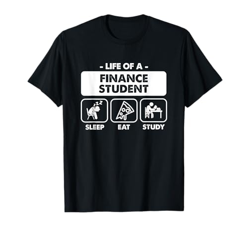Finanzas Regalo de Estudiante Principal Camiseta