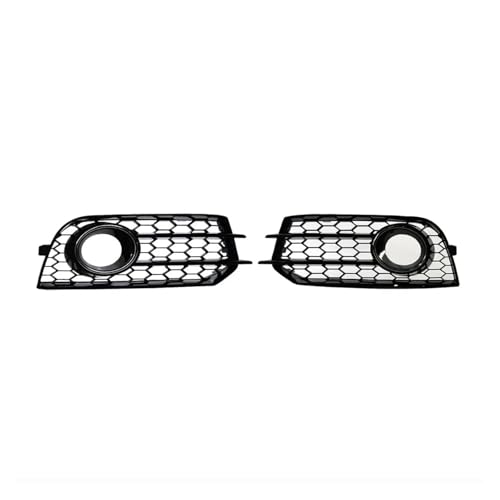 Grille de phare antibrouillard Audi A1 8X finition chrome noir luxe