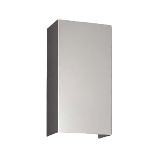 Teka - Prolongación de Campana de 800 mm en Acero Inoxidable, Superior Largo DLV/DBB/DVT/DBT Inox, para Campanas Decorativas, Elegancia y Sobriedad, Color Acero Inoxidable