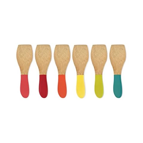 Pebbly NBA021 Set Spatula, Set of 6, Multi-Colour Cover