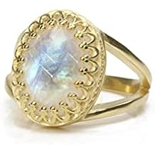 Moonstone Ring - 14k Gold Filled Ring for Women