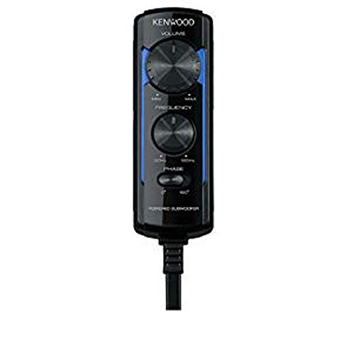 Kenwood KSCSW11 150W Underseat Active Subwoofer with Passive Radiator