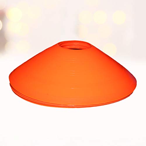 12x Chapéu Chines Cone 19cm Mini Treino Esporte Funcional LARANJA