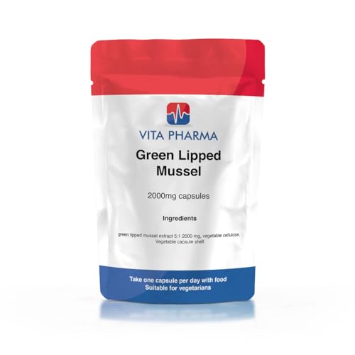 VITA PHARMA Green Lipped Mussel 2000mg 240 Capsules