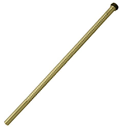 Westbrass D117-03 1/2" x 15" Corrugated Riser Supply Line for Faucet and Toilet, Polished Brass by Westbrass - Used condition - US$18.56