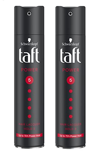 Taft Power Hair Lacquer Mega Strong 5 Spray (250ml) With White Beard Thata Combo Pack